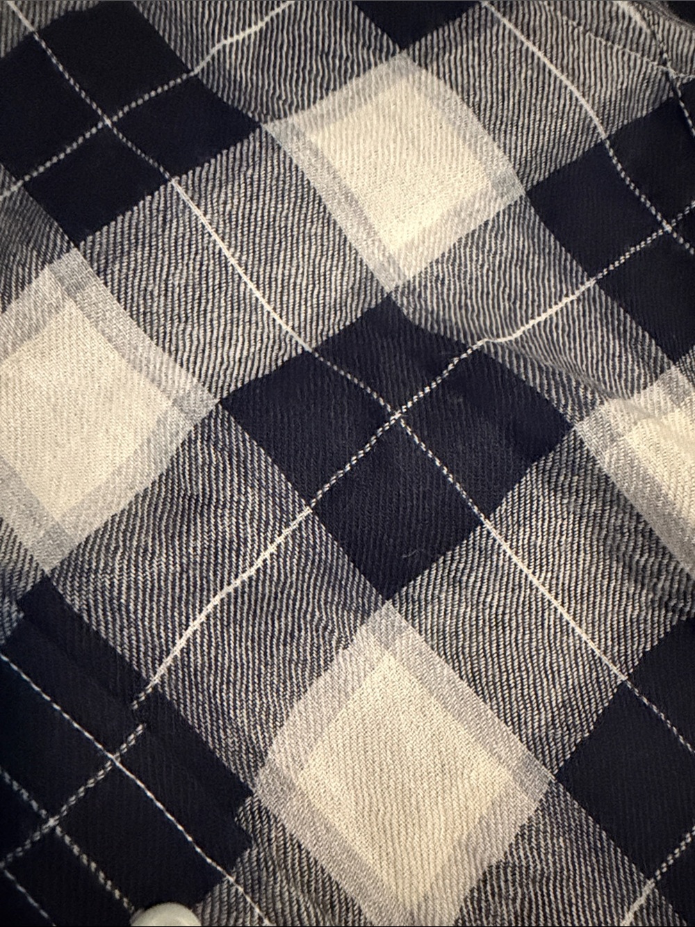 NWT Polo by Ralph Lauren Navy & White Wool Plaid Maxi Shirt Dress & Belt Size 4 - Picture 4 of 7
